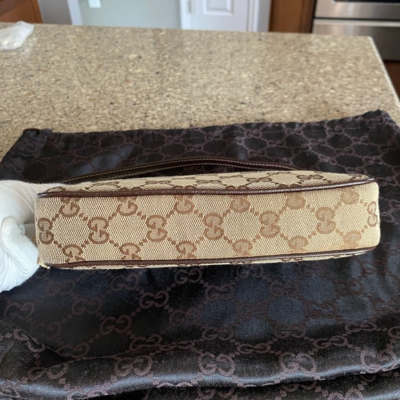 🤩Authentic GUCCI BAGUETTE Shoulder Bag Serial number:154432002122 - Picture 6 of 17